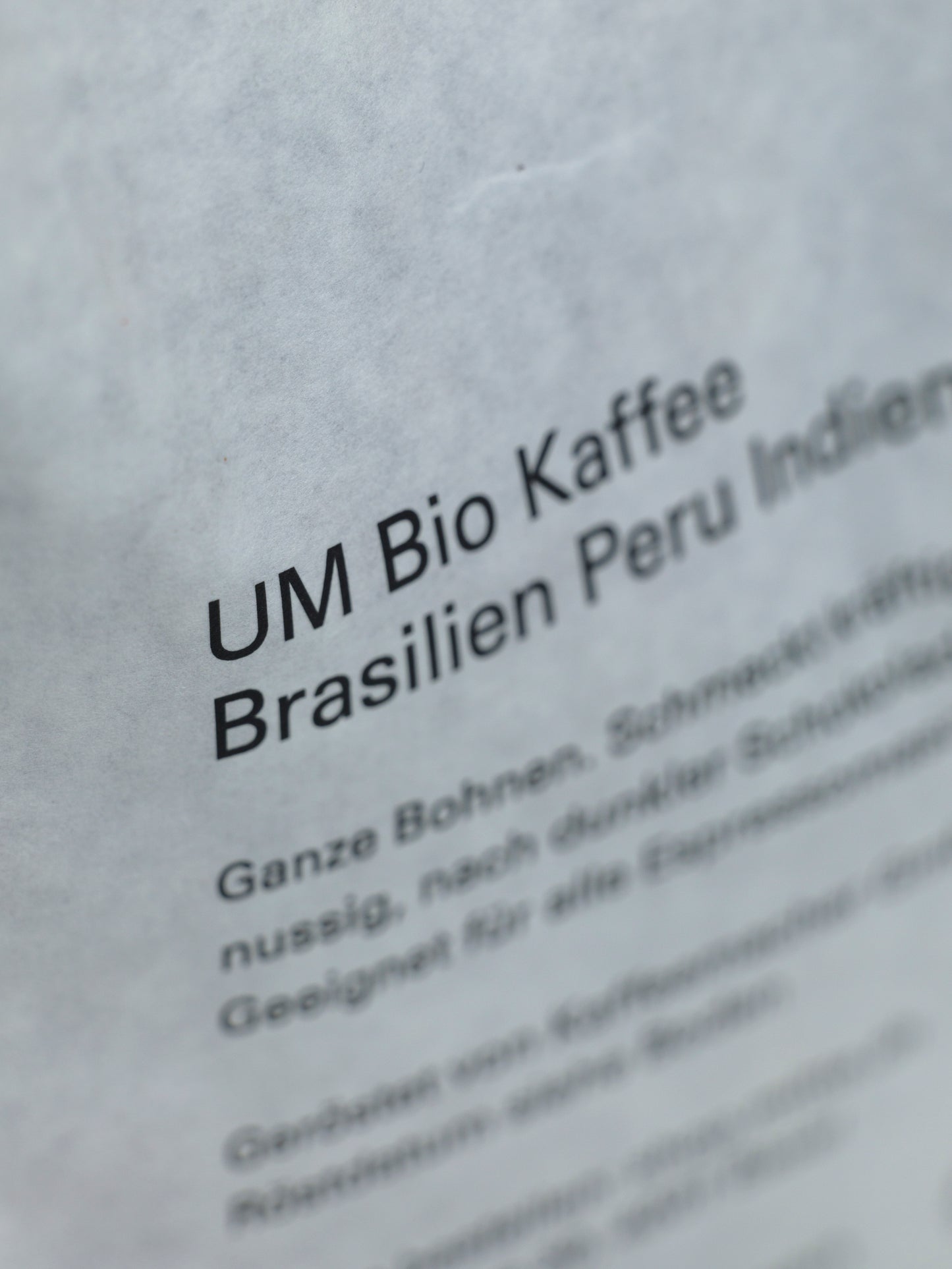 UM Bio Kaffee